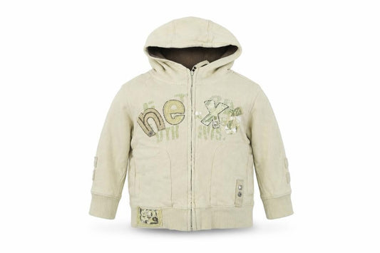 NEXT Boys Beige   Full Zip Jumper Size 12-18 Months