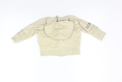 NEXT Boys Beige   Full Zip Jumper Size 12-18 Months