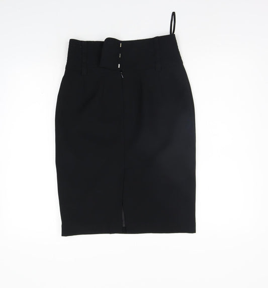 NEXT Womens Black   A-Line Skirt Size 8