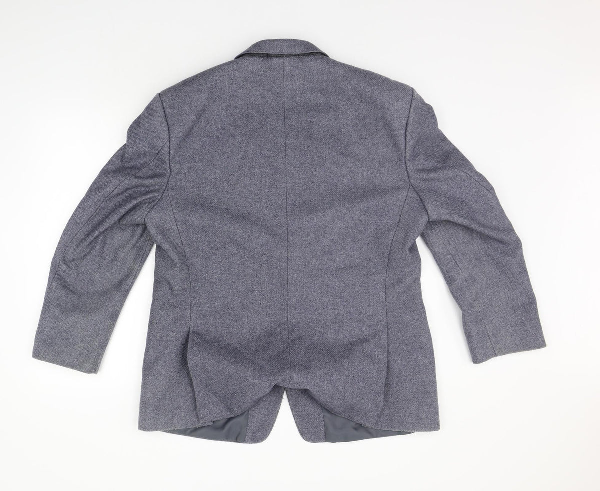 Mens UK Size S Wellington Regular Blue Suit Jacket