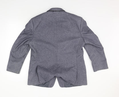 Mens UK Size S Wellington Regular Blue Suit Jacket