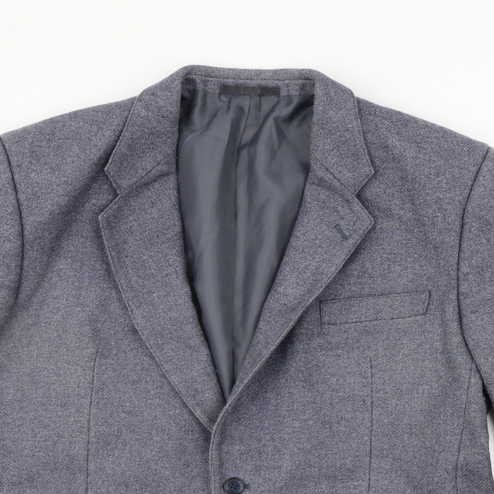 Mens UK Size S Wellington Regular Blue Suit Jacket