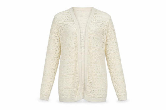 Womens UK Size 10 Peacocks White Cape Jumper