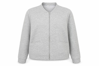 Womens UK Size 18 George Grey Full Zip Jumper