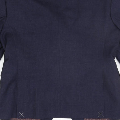 Mens UK Size S Burton Regular Blue Suit Jacket