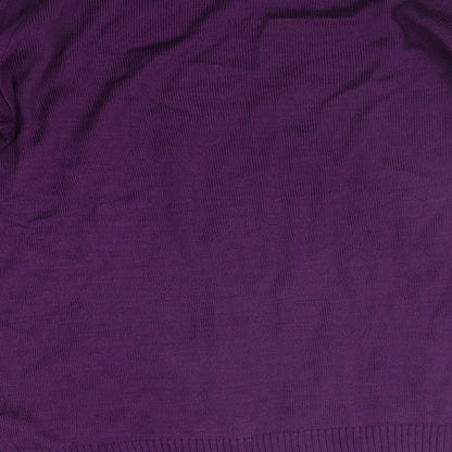 B. You Womens Purple   Pullover Jumper Size 14