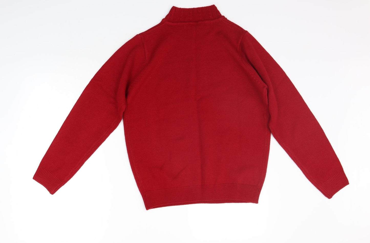 Womens UK Size S EWM Red Pullover Jumper