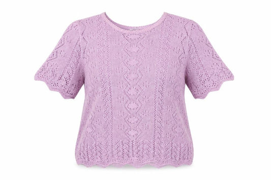 Womens UK Size 14 Berkertex Purple Pullover Jumper