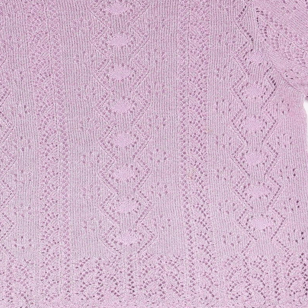 Womens UK Size 14 Berkertex Purple Pullover Jumper