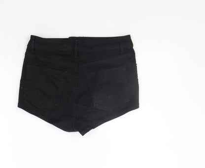 Divided Womens Black   Cut-Off Shorts Size 6