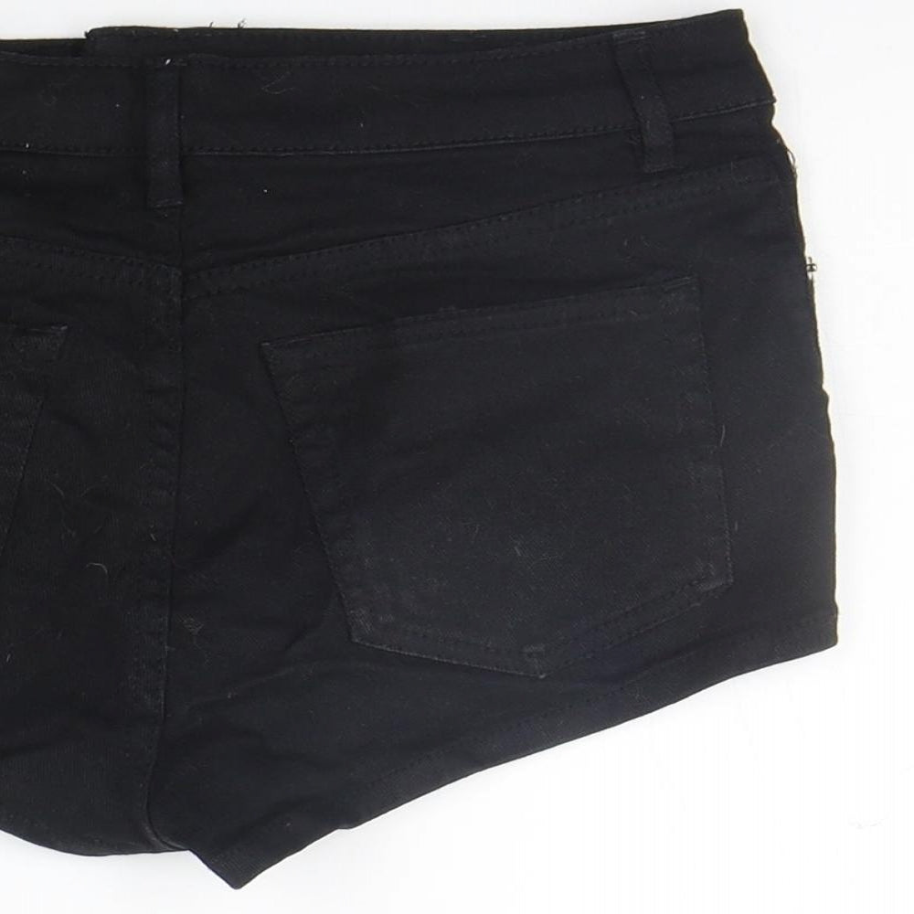 Divided Womens Black   Cut-Off Shorts Size 6