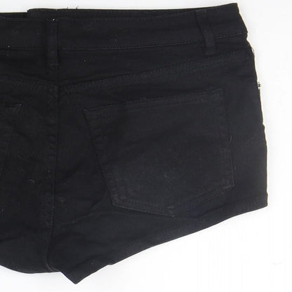 Divided Womens Black   Cut-Off Shorts Size 6