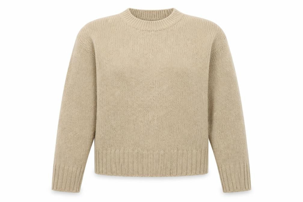 Womens UK Size S New Look Beige Pullover Jumper