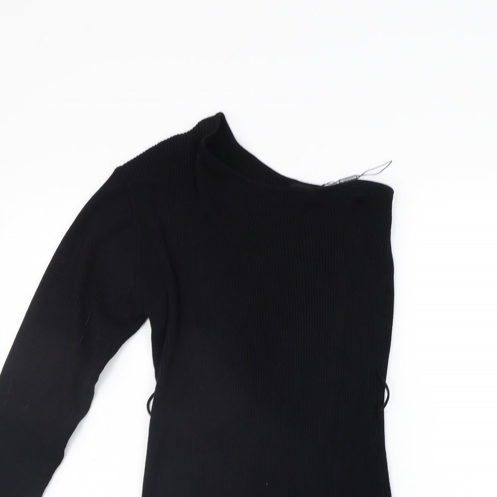 PRETTYLITTLETHING Womens Black   Jumpsuit One-Piece Size L