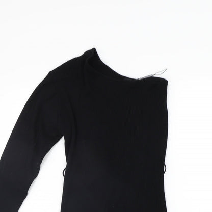 PRETTYLITTLETHING Womens Black   Jumpsuit One-Piece Size L