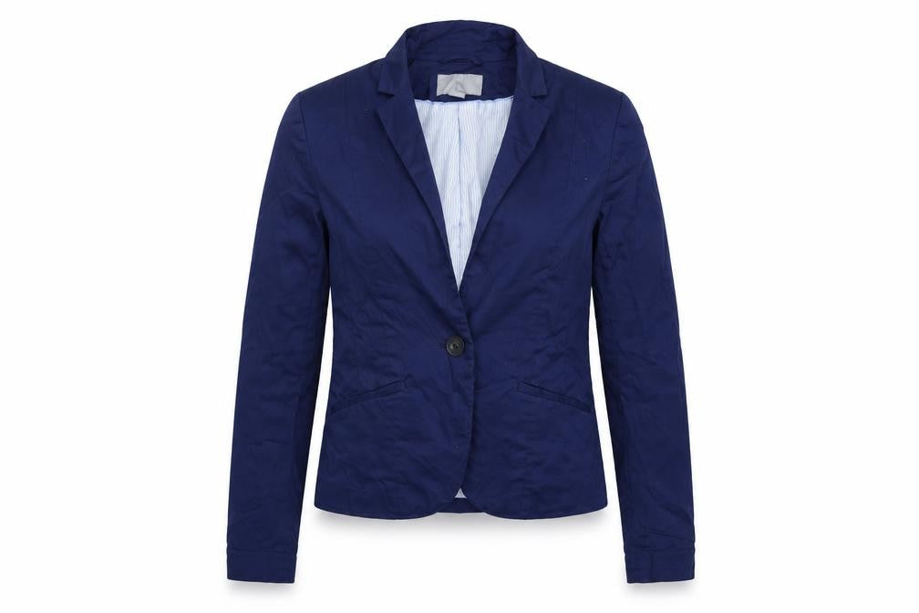 Womens UK Size 10 H&M Blue Jacket