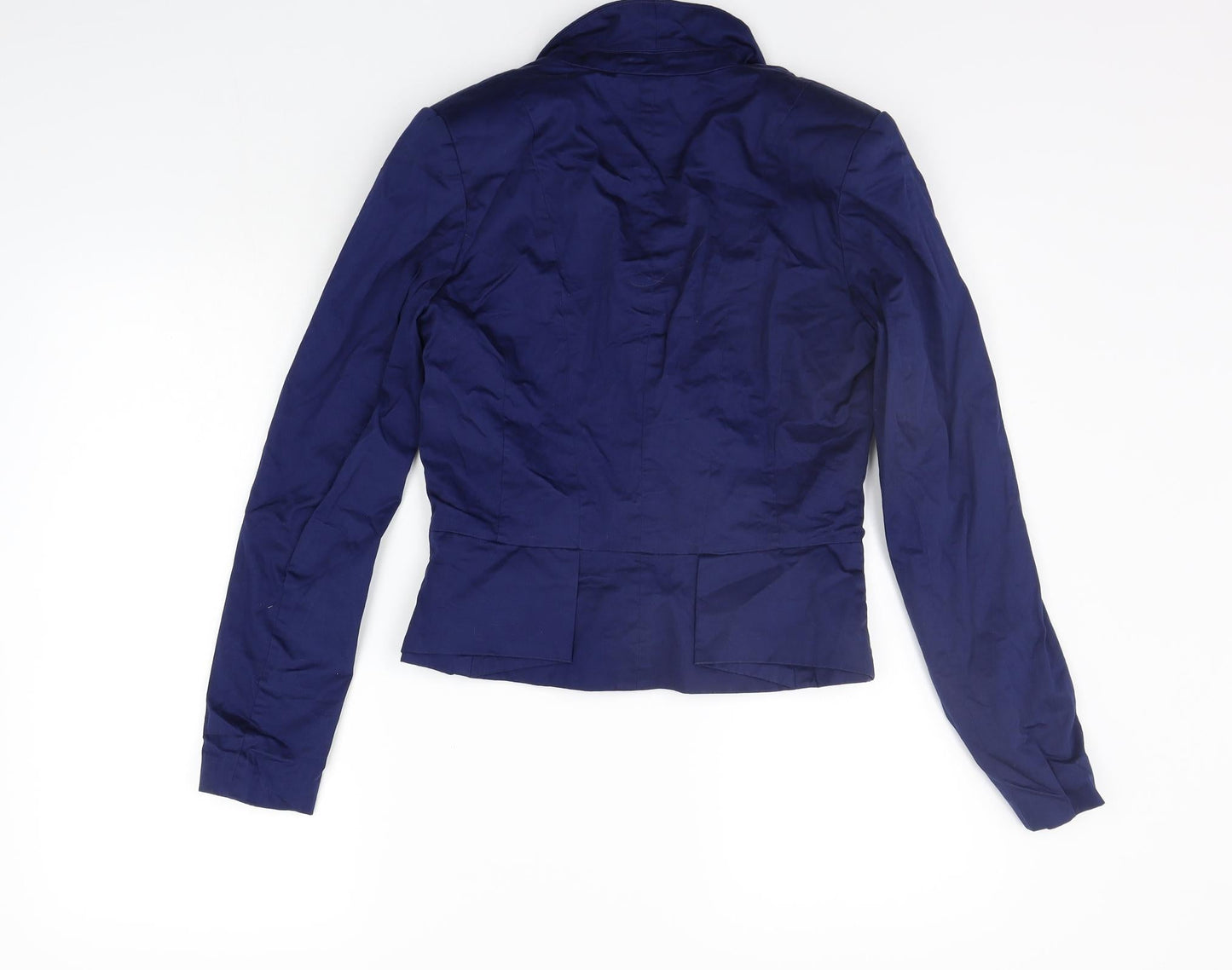 Womens UK Size 10 H&M Blue Jacket