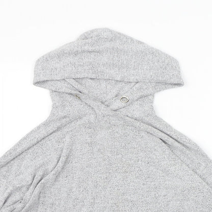 Womens UK Size M River Island Grey Pullover Jumper