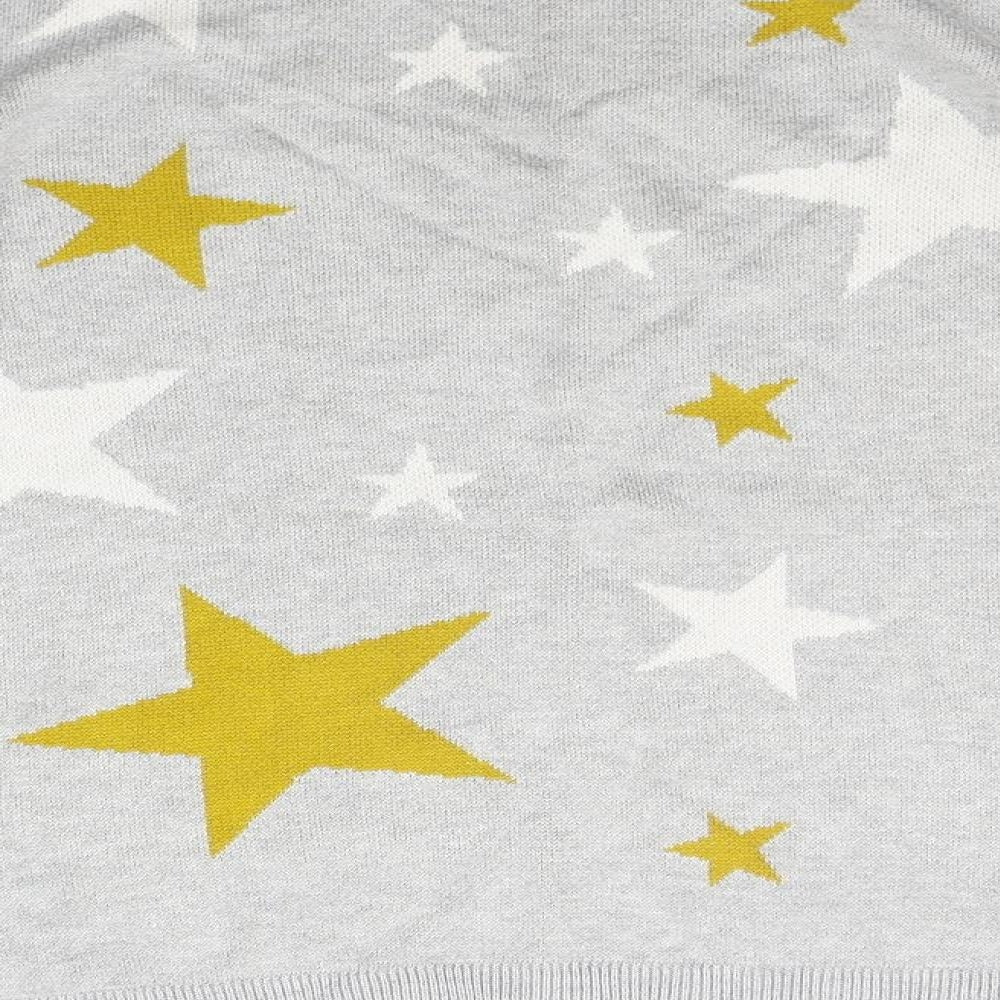 F&F Womens Grey Geometric  Pullover Jumper Size 6