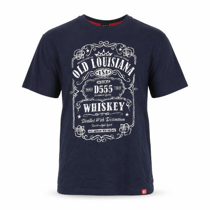 D555 Mens Blue    T-Shirt Size M