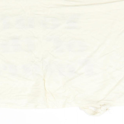 H&M Girls White   Basic T-Shirt Size 9-10 Years