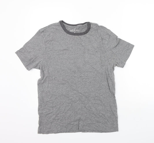 Womens UK Size S NEXT Grey Basic T-Shirt