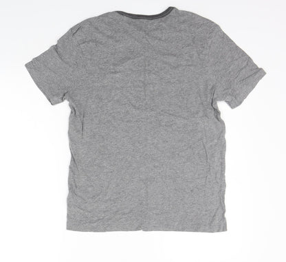 Womens UK Size S NEXT Grey Basic T-Shirt
