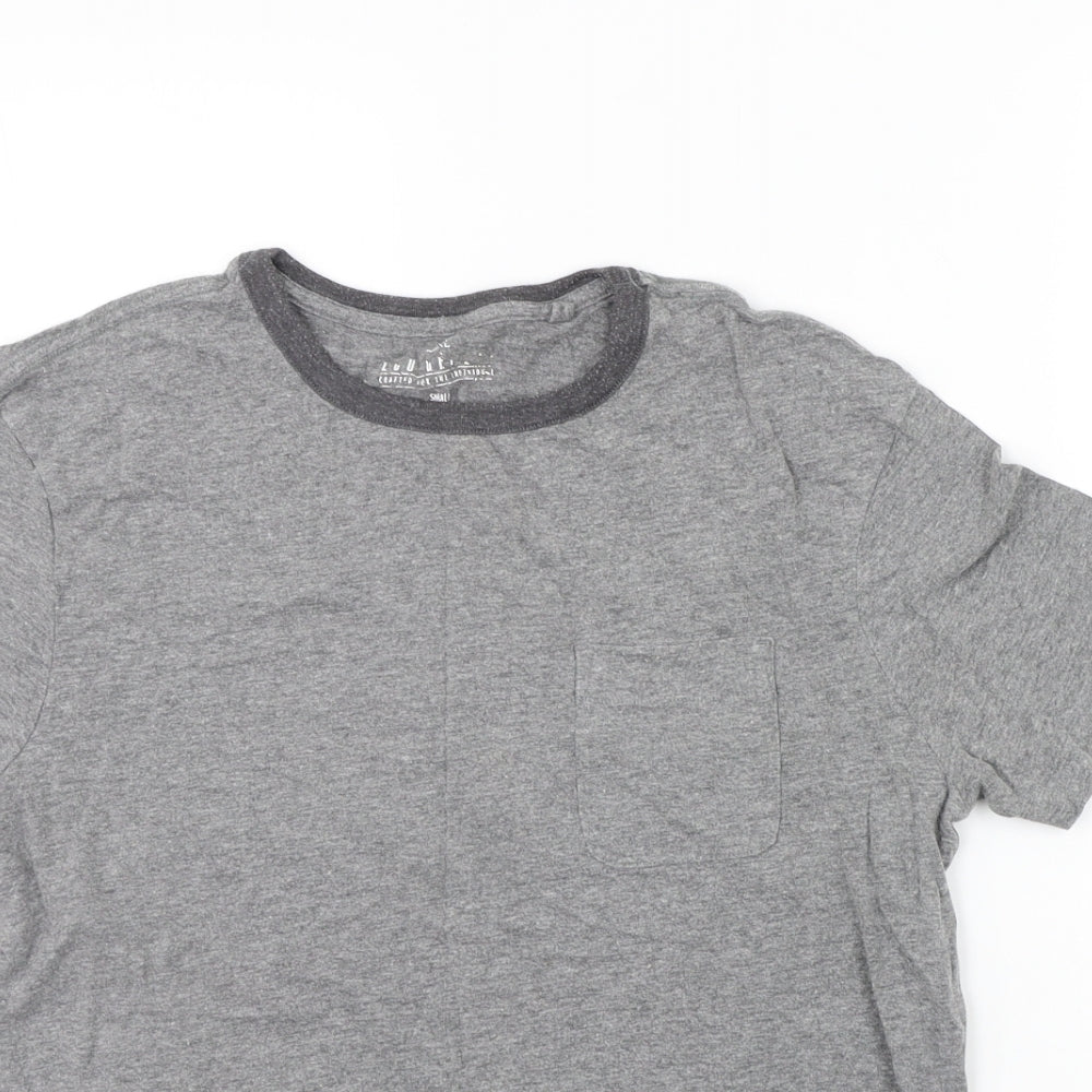 Womens UK Size S NEXT Grey Basic T-Shirt