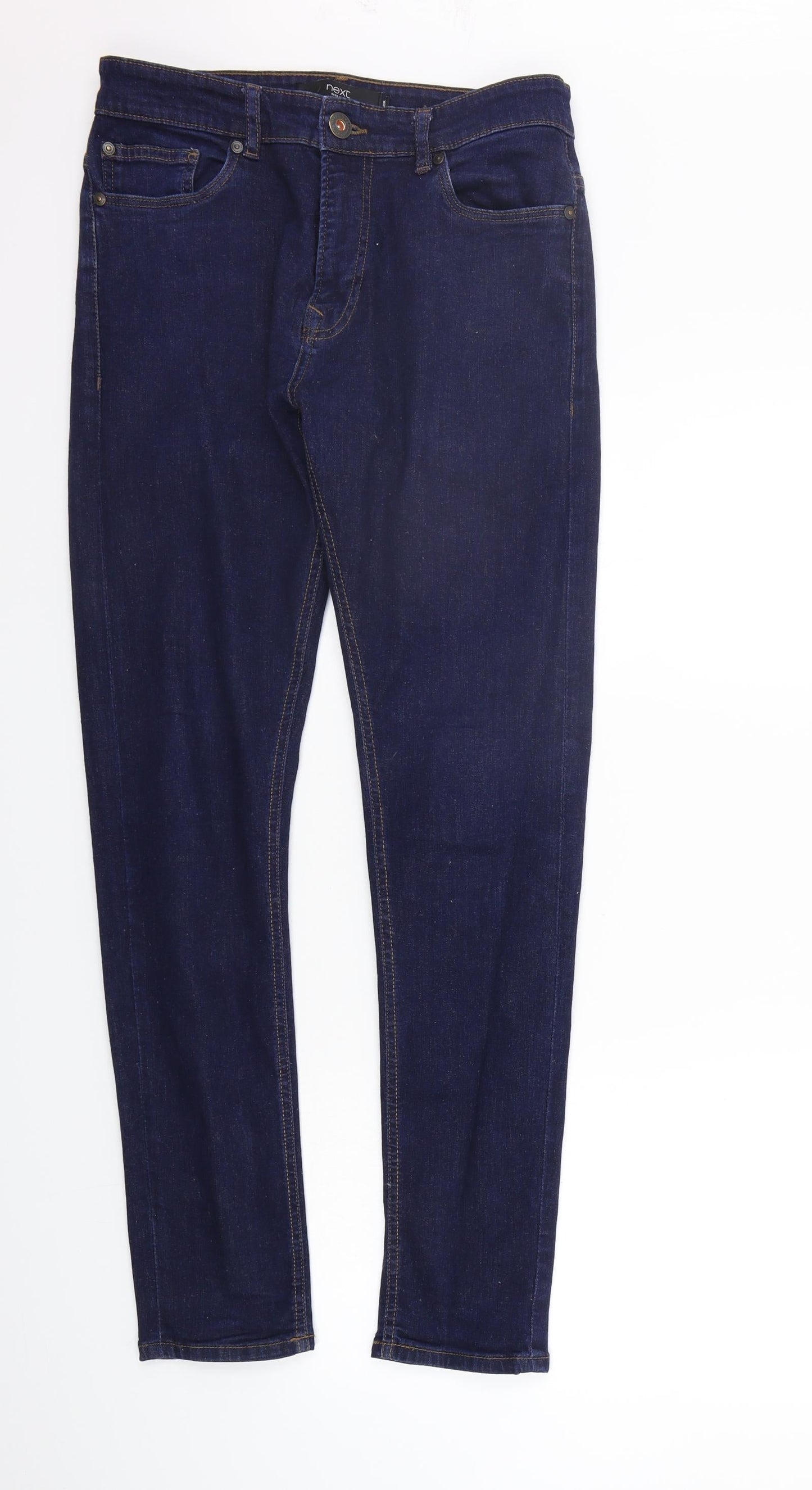 NEXT Womens Blue   Straight Jeans Size 30 in L31 in