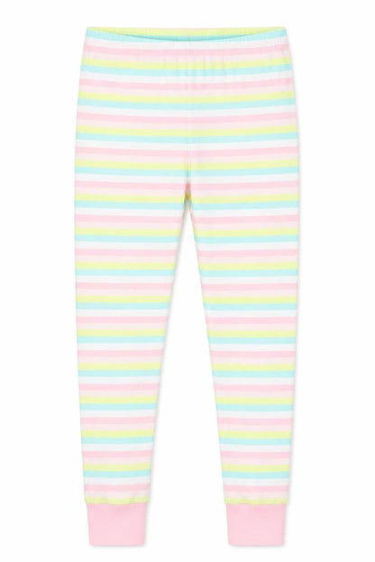 George Girls Multicoloured Striped  Jegging Trousers Size 6-7 Years - Elastic Waist Band
