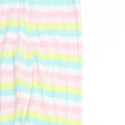 George Girls Multicoloured Striped  Jegging Trousers Size 6-7 Years - Elastic Waist Band