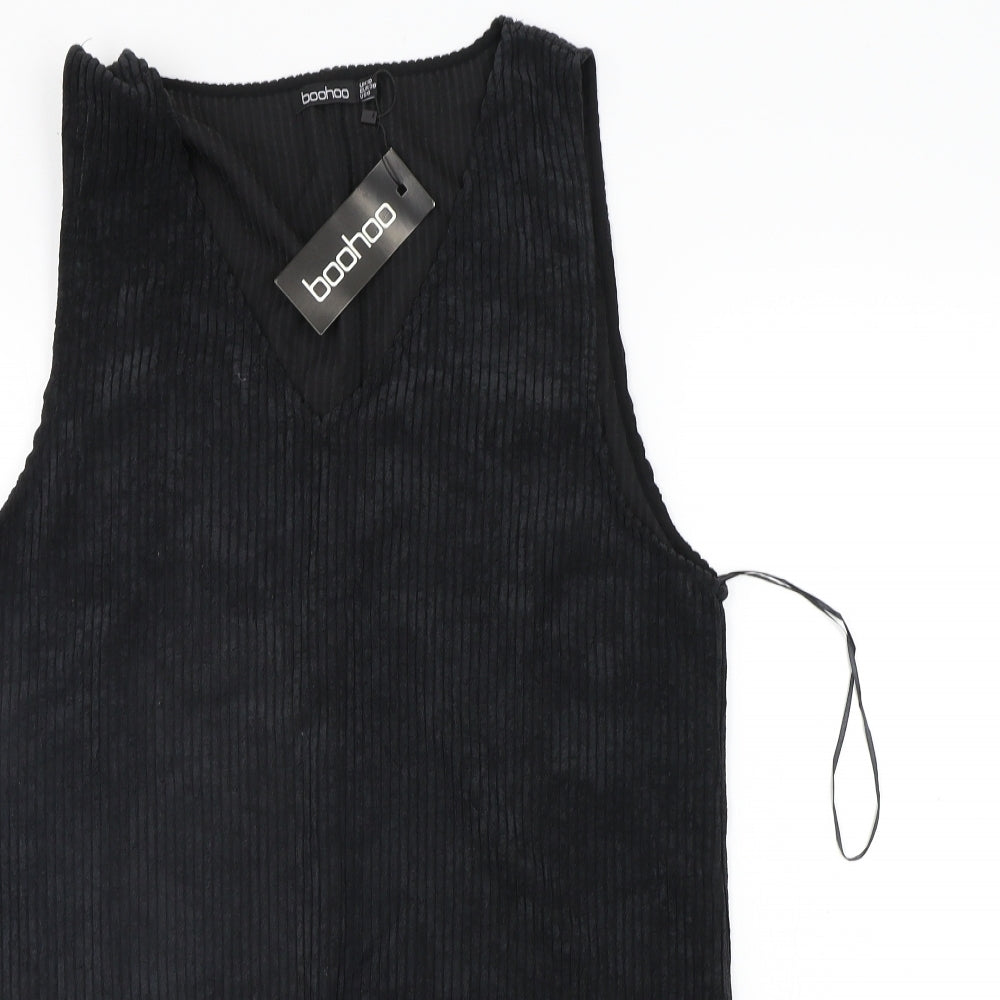 Boohoo Womens Black   A-Line  Size 10