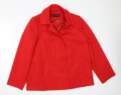 Womens UK Size 14 Wardrobe Red Jacket