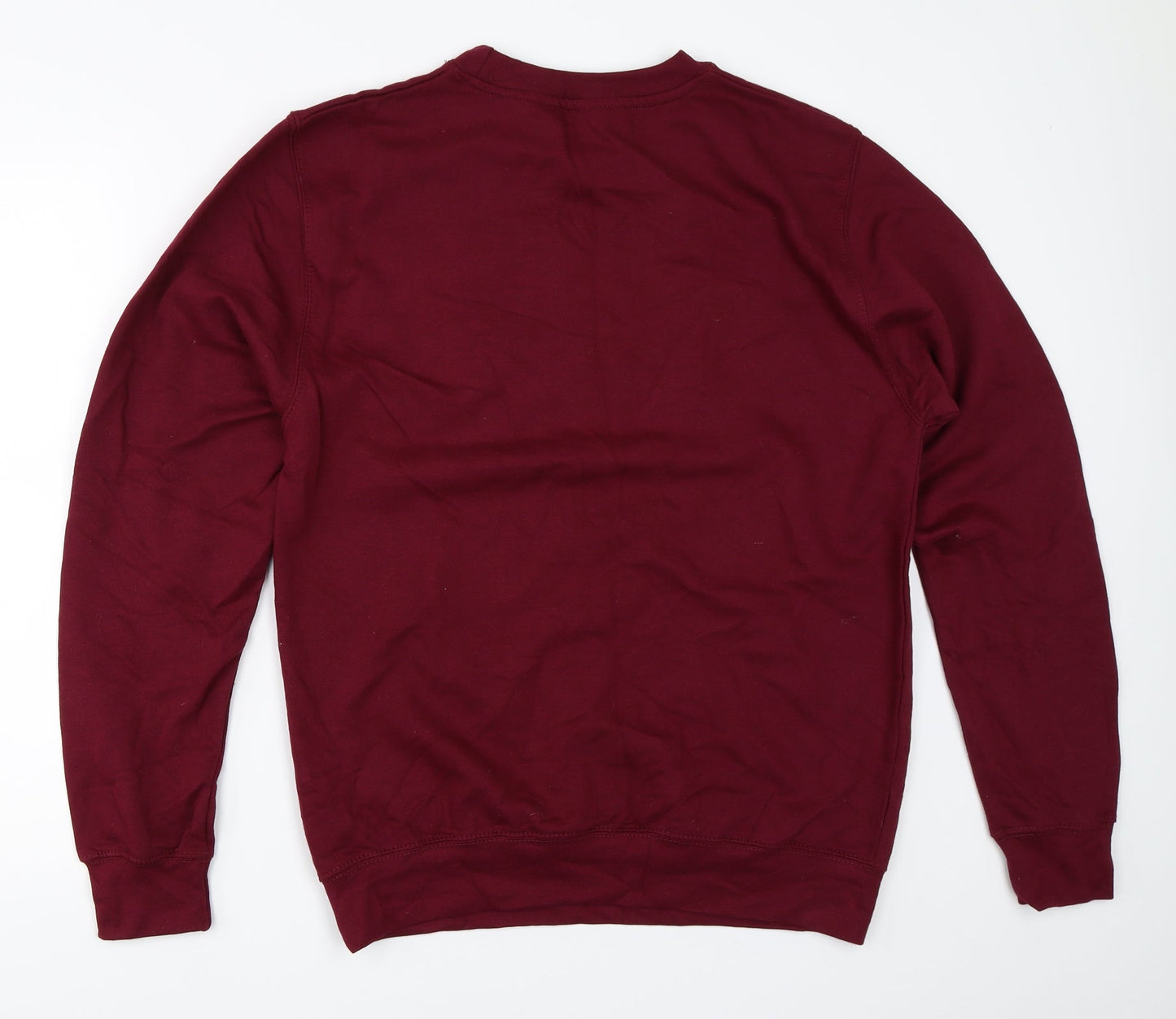 Mens UK Size M All We Do is Red Pullover Sweatshirt