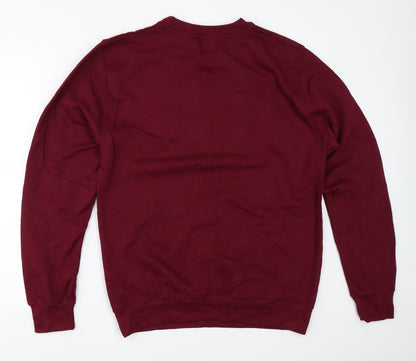 Mens UK Size M All We Do is Red Pullover Sweatshirt
