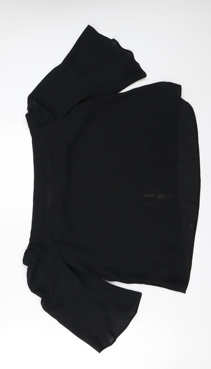New Look Girls Black   Basic Blouse Size 15 Years