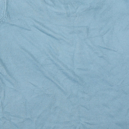 Womens UK Size 38 Daxon Blue Pullover Jumper