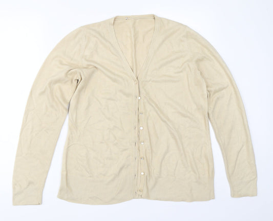 BHS Womens Beige   Pullover Jumper Size 12