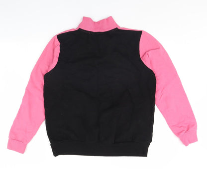 Womens UK Size 12 Pep & co Pink Henley Jumper