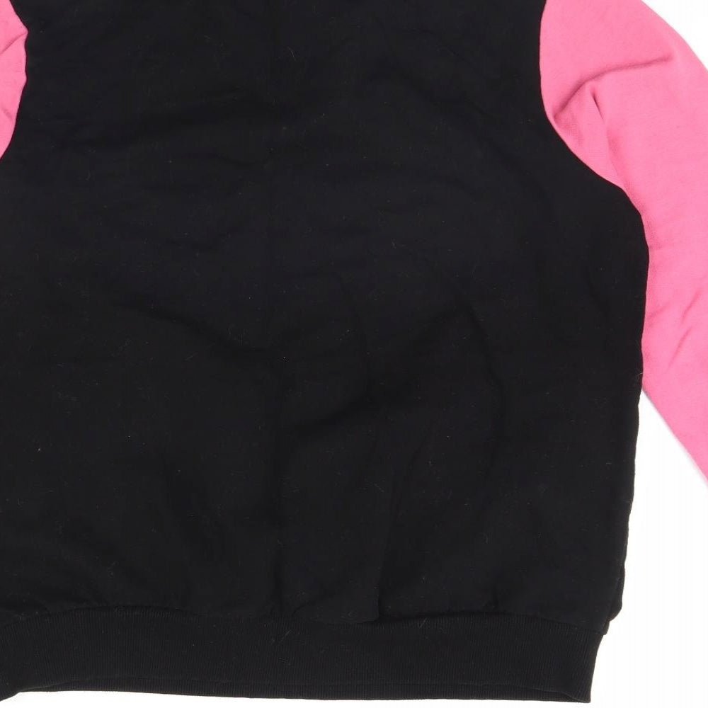 Womens UK Size 12 Pep & co Pink Henley Jumper