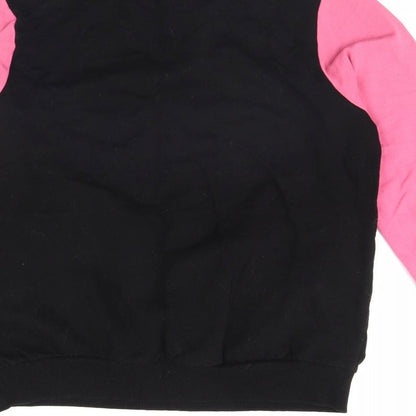 Womens UK Size 12 Pep & co Pink Henley Jumper