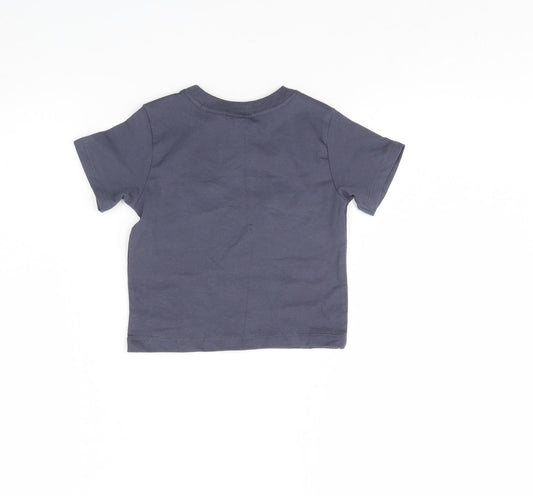 Tommy Bahama Baby Grey   Basic T-Shirt Size 9-12 Months  - Submarine