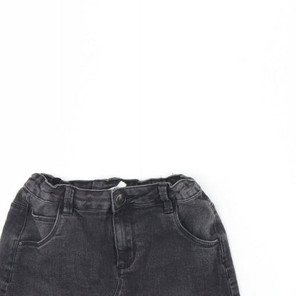 Miss evie Girls Black  Denim Mini Skirt Size 8 Years