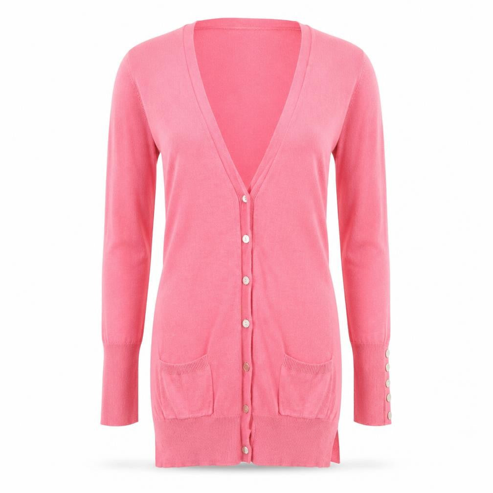 Womens UK Size 6 NEXT Pink Cardigan Jumper