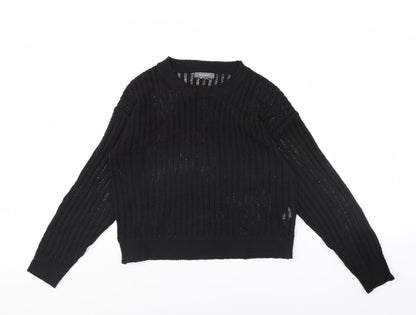Primark Womens Black   Pullover Jumper Size L