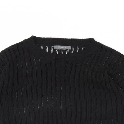 Primark Womens Black   Pullover Jumper Size L