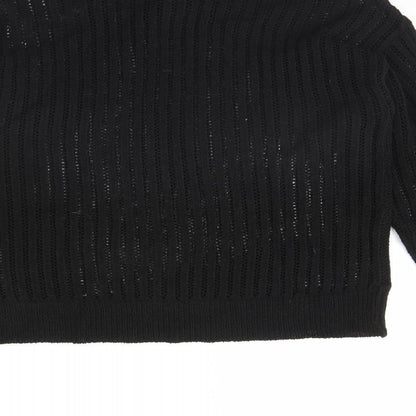 Primark Womens Black   Pullover Jumper Size L