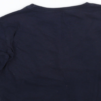 Preworn Boys Blue   Basic T-Shirt Size 7-8 Years