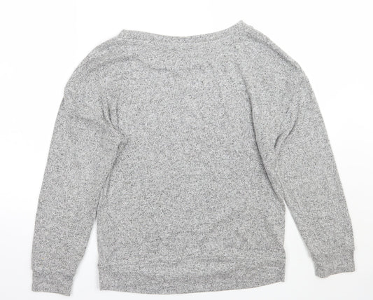 Golddigga Womens Grey   Pullover Jumper Size 8