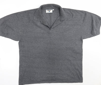 Pierre leon Mens Grey    Polo Size XL